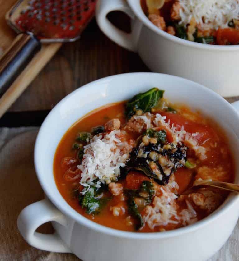Bertucci's Sausage Soup Recipe