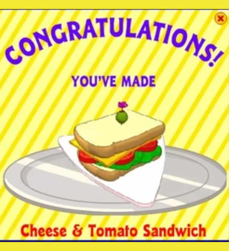 Webkinz Sandwich Recipe