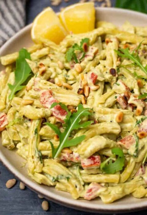 Lemon Torchietti Pasta Recipe